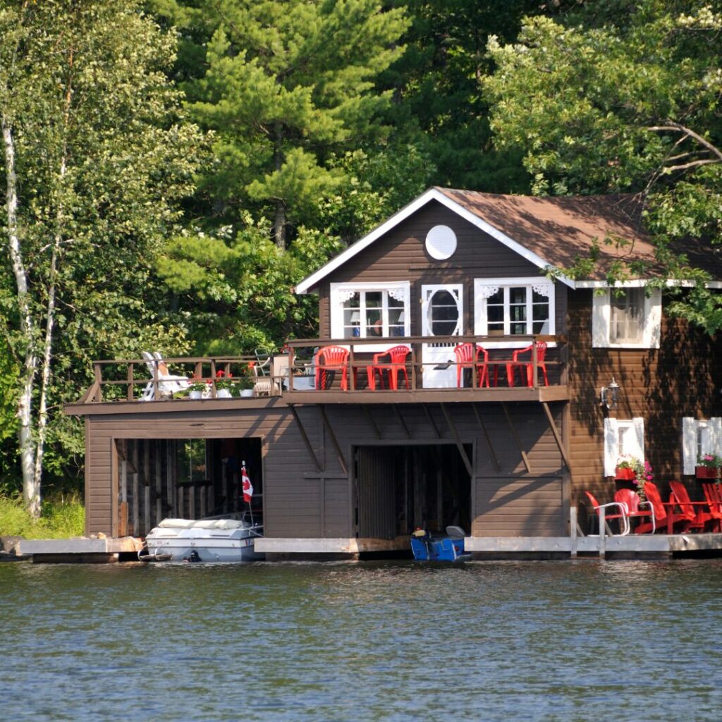 waterfront cabin