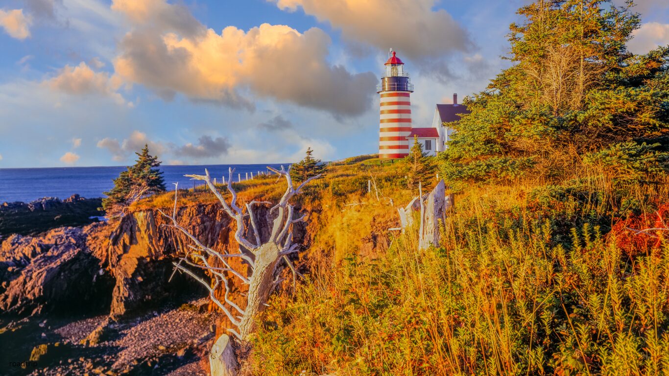 West Quoddy Head Lighthouse, Lubec, Maine