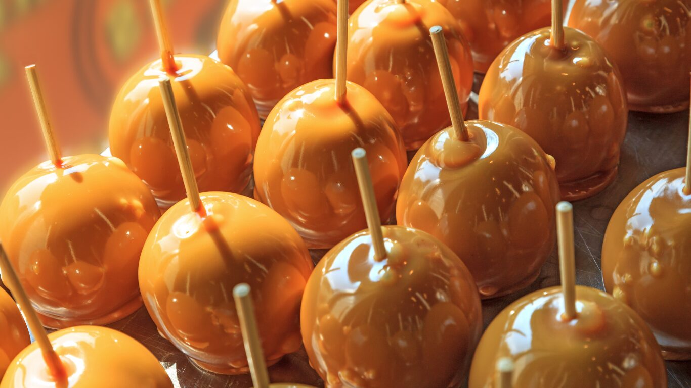 caramel apples