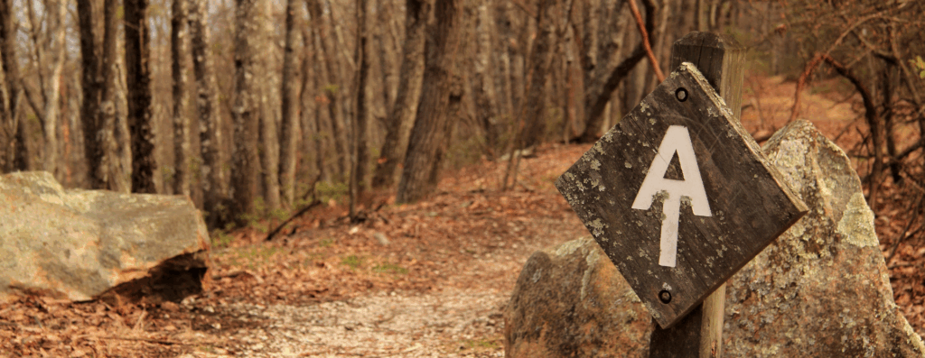Appalachian Trail-trail marker